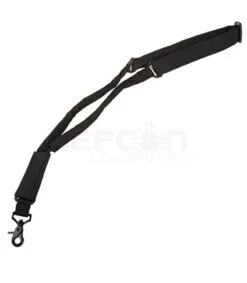 1-Point Tactical Airsoft Rifle Sling - Bungee, Black - DEFCON AIRSOFT