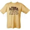 Behind Troops T-shirt - Sand - DEFCON AIRSOFT -Airsoft Equipment Shop 1072 1 D