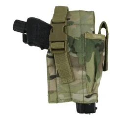 KombatUK Molle Gun Holster With Mag Pouch - BTP - DEFCON AIRSOFT