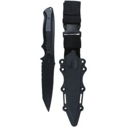 KombatUK Tanto Plastic Airsoft Knife - Black - DEFCON AIRSOFT