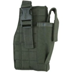 KombatUK Molle Gun Holster With Mag Pouch - Olive Green - DEFCON AIRSOFT