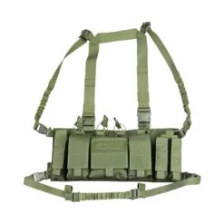 KombatUK Trojan Chest Rig - Olive Green - DEFCON AIRSOFT