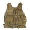 KombatUK Cross Draw Tac-Vest - Coyote - DEFCON AIRSOFT