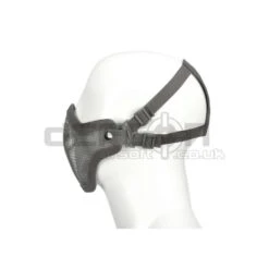 Invader Gear Steel Half Face Mask (Grey) - DEFCON AIRSOFT
