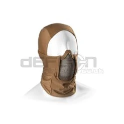 Mk.III Steel Half Face Mask Tan (Invader Gear) - DEFCON AIRSOFT