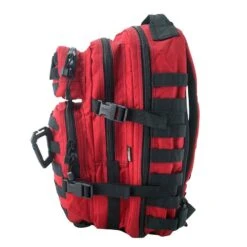 KombatUK Small Molle Assault Pack 28 Litre - RED - DEFCON AIRSOFT -Airsoft Equipment Shop 3072 3 D