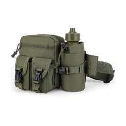 KombatUK Pioneer Waist Bag + Bottle - Olive Green - DEFCON AIRSOFT