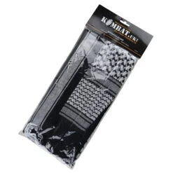 Shemagh - Black & White - DEFCON AIRSOFT -Airsoft Equipment Shop 456 3 D