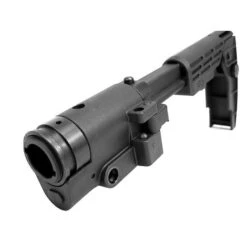 Ares M4 /SR16/SR25 Series Retractable Folding Buttstock Black - DEFCON AIRSOFT