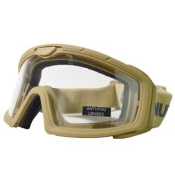 Nuprol Battle Visor - Tan - DEFCON AIRSOFT