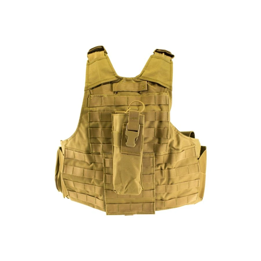 Nuprol RTG Tactical Vest With Pouches - Tan - DEFCON AIRSOFT 5 Nuprol RTG Tactical Vest With Pouches - Tan - DEFCON AIRSOFT - Image 3