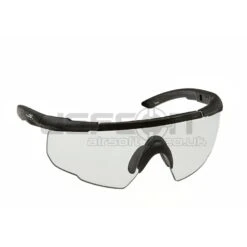SMITH OPTICS Saber Advanced Clear Lens Black Frame - DEFCON AIRSOFT