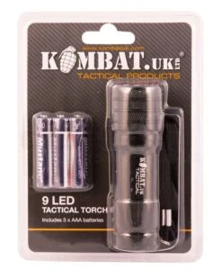 KombatUK 9 LED Tactical Torch - DEFCON AIRSOFT -Airsoft Equipment Shop 9 LED Tactical Torch 2