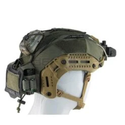 Agilite MTEK FLUX Helmet Cover - Gen4 - Coyote Brown - DEFCON AIRSOFT -Airsoft Equipment Shop Agilite MTEK FLUX Helmet Cover 06 2