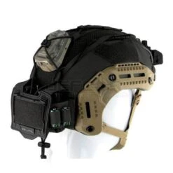 Agilite MTEK FLUX Helmet Cover - Gen4 - Black - DEFCON AIRSOFT