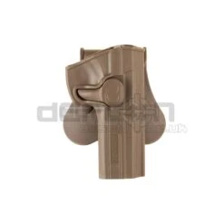 Amomax Paddle Holster For CZ 75 SP-01 (Tan) - DEFCON AIRSOFT