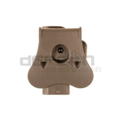 Amomax Paddle Holster For G19 / ICS BLE-XAE (Tan) - DEFCON AIRSOFT -Airsoft Equipment Shop Amomax Paddle Holster G19 ICS BLE XAE Tan 02