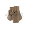 Amomax Paddle Holster For WE17 / TM17 / KJW17 (Tan) - DEFCON AIRSOFT -Airsoft Equipment Shop Amomax Paddle Holster WE17 TM17 KJW17 Tan 03