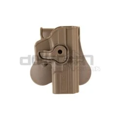 Amomax Paddle Holster For WE17 / TM17 / KJW17 (Tan) - DEFCON AIRSOFT