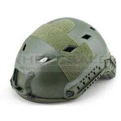 Big Foot Fast Helmet (BJ Rhombus Hole) (Green) - DEFCON AIRSOFT