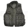 Airsoft Tactical Vest (Black) - DEFCON AIRSOFT -Airsoft Equipment Shop Black Airsoft Tactical Vest