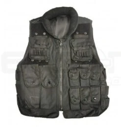 Airsoft Tactical Vest (Black) - DEFCON AIRSOFT