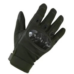 KombatUK Predator Tactical Gloves - Olive Green - DEFCON AIRSOFT