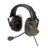 Earmore M32 Communication Headset With Hearing Protector (Foliage Green) - DEFCON AIRSOFT -Airsoft Equipment Shop Earmore M32 Foliage Green