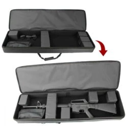 S&T Semi Hard Gun Case L Size V2 Urban Grey (1100x300x100mm) - DEFCON AIRSOFT -Airsoft Equipment Shop GUN CASE L6
