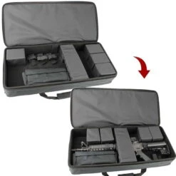 S&T Semi Hard Gun Case S Size V2 Urban Grey (700x300x100mm) - DEFCON AIRSOFT 10 S&T Semi Hard Gun Case S Size V2 Urban Grey (700x300x100mm) - DEFCON AIRSOFT -Airsoft Equipment Shop GUN CASE S4