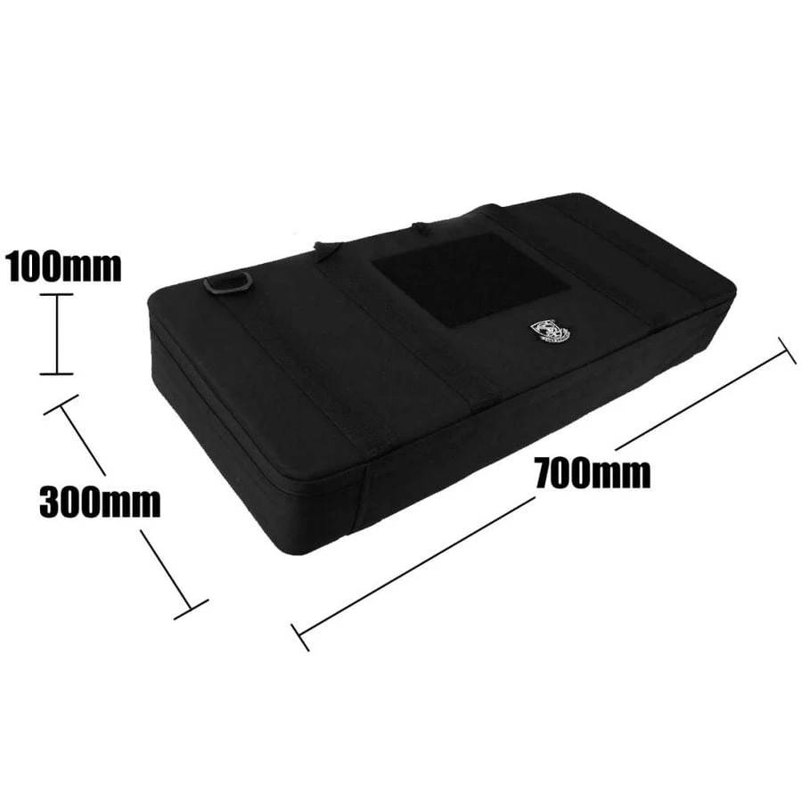 S&T Semi Hard Gun Case S Size V2 Urban Grey (700x300x100mm) - DEFCON AIRSOFT 5 S&T Semi Hard Gun Case S Size V2 Urban Grey (700x300x100mm) - DEFCON AIRSOFT - Image 3