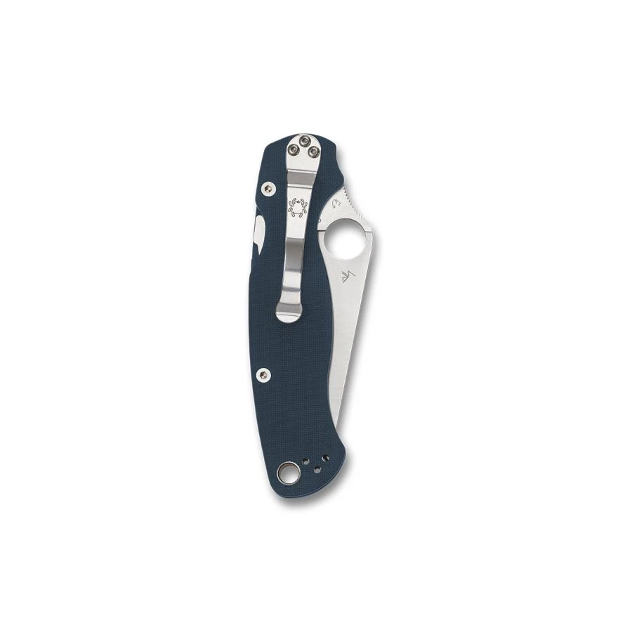 Spyderco Para Military 2 CPM SPY27 Cobalt Blue - DEFCON AIRSOFT 4 Spyderco Para Military 2 CPM SPY27 Cobalt Blue - DEFCON AIRSOFT - Image 2