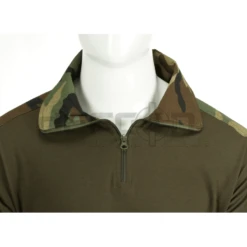 Invader Gear Combat Shirt - Woodland - DEFCON AIRSOFT -Airsoft Equipment Shop Invader Gear Combat Shirt Woodland4 result