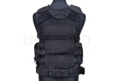 Law Enforcement Tactical Vest - Black - DEFCON AIRSOFT -Airsoft Equipment Shop KAM 39 tactical vest black 1152195897 1