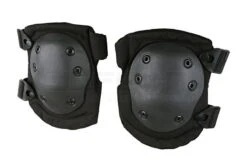Knee Protection Pads - Black - DEFCON AIRSOFT