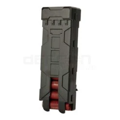 Molle Shotgun Shell Carrier (Molle - 10 Round - Black) - DEFCON AIRSOFT