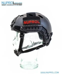NUPROL FAST Railed Airsoft Helmet (Black) - DEFCON AIRSOFT -Airsoft Equipment Shop NUPROL FAST Railed Airsoft Helmet Black 2