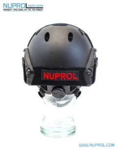 NUPROL FAST Railed Airsoft Helmet (Black) - DEFCON AIRSOFT -Airsoft Equipment Shop NUPROL FAST Railed Airsoft Helmet Black 4