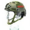 NUPROL FAST Railed Airsoft Helmet (Green) - DEFCON AIRSOFT -Airsoft Equipment Shop NUPROL FAST Railed Airsoft Helmet Green