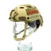 NUPROL FAST Railed Airsoft Helmet (Tan) - DEFCON AIRSOFT -Airsoft Equipment Shop NUPROL FAST Railed Airsoft Helmet Tan