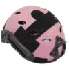 NUPROL FAST Railed Pink Airsoft Helmet - DEFCON AIRSOFT -Airsoft Equipment Shop NUPROL FAST Railed Pink Airsoft Helmet
