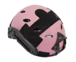 NUPROL FAST Railed Pink Airsoft Helmet - DEFCON AIRSOFT