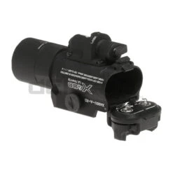 Night Evolution X400U Rail Mount Flashlight (Black) With Red Laser - DEFCON AIRSOFT -Airsoft Equipment Shop Night Evolution X400U Rail Mount Flashlight 2