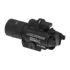 Night Evolution X400U Rail Mount Flashlight (Black) With Red Laser - DEFCON AIRSOFT -Airsoft Equipment Shop Night Evolution X400U Rail Mount Flashlight 3