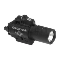 Night Evolution X400U Rail Mount Flashlight (Black) With Red Laser - DEFCON AIRSOFT