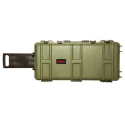 Nuprol Medium Wheeled Hard Case - Pick & Pluck Foam - Green - DEFCON AIRSOFT