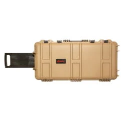 Nuprol Medium Wheeled Hard Case - Pick & Pluck Foam - Tan - DEFCON AIRSOFT