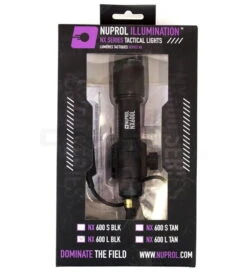 Nuprol NX600L Torch - Black With RIS Mount & Remote - DEFCON AIRSOFT -Airsoft Equipment Shop Nuprol NX600L Torch 3