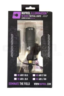 Nuprol NX600S Torch - Black With RIS Mount & Remote - DEFCON AIRSOFT -Airsoft Equipment Shop Nuprol NX600S Torch 2
