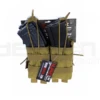 Nuprol PMC AK Double Open Mag Pouch - Tan - DEFCON AIRSOFT -Airsoft Equipment Shop Nuprol PMC AK Double Open Mag Pouch Tan